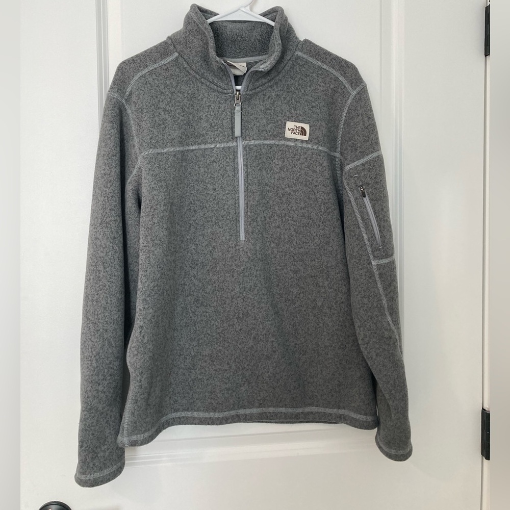 North Face 1/2 Zip Sweater
